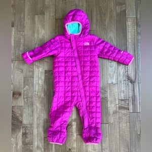 The North Face 18-24 month snowsuit. Gently used.